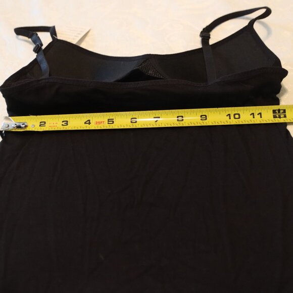 NWT CharMing & Dream Medium Black Adjustable Spaghetti Strap Padded Tank/Cami - Picture 7 of 11